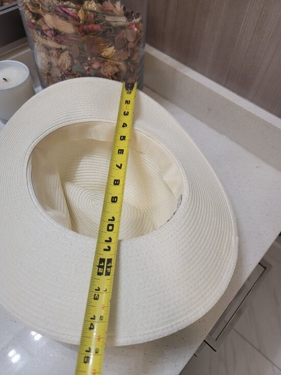 Jess Collett Ivory Traveler Hat Sz Small SPF50+ Packable main image 6